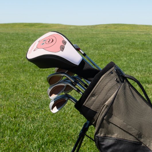 Varkensontwerp Golfheadcover (Insitu)