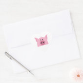 Varkenspaat Hart Sticker (Envelop)