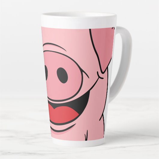 Varkenspaat Latte Mok (Rechterhoek)