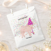 Varkenspartner - Dieren bij geboorte Bedankzakje (Geknipt)