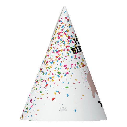 Varkenspartner - Dieren bij geboorte Feesthoedjes (Links)