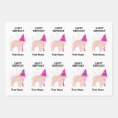 Varkenspartner - Dieren bij geboorte Inpakpapier Vel (Voorkant 2)