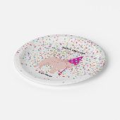 Varkenspartner - Dieren bij geboorte Papieren Bordje (Gekanteld)