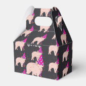 Varkenspartner - Dieren met een partij Bedankdoosjes (Achterkant)