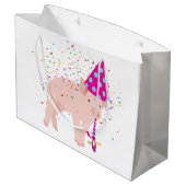 Varkenspartner - Dieren met een partij Groot Cadeauzakje (Achterkant Gekanteld)