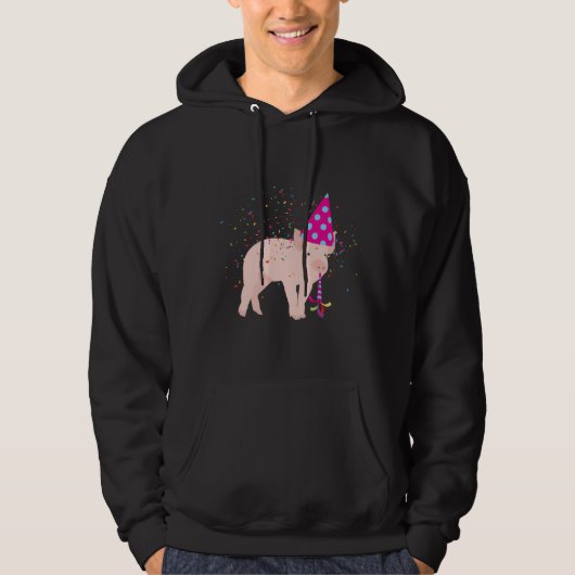 Varkenspartner - Dieren met een partij Hoodie (Voorkant)