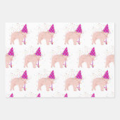 Varkenspartner - Dieren met een partij Inpakpapier Vel (Voorkant 2)