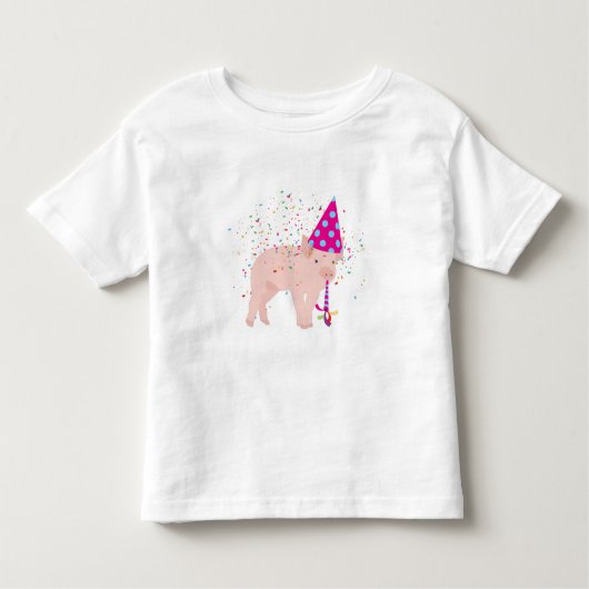 Varkenspartner - Dieren met een partij Kinder Shirts (Voorkant)