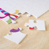 Varkenspartner - Dieren met een partij Legpuzzel (Zijkant)