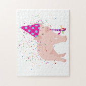 Varkenspartner - Dieren met een partij Legpuzzel (Verticaal)