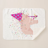 Varkenspartner - Dieren met een partij Sherpa Deken (Voorkant (horizontaal))