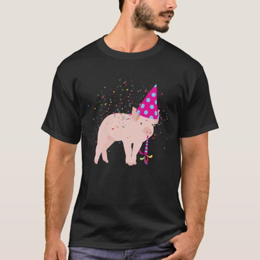 Varkenspartner - Dieren met een partij T-shirt (Voorkant)