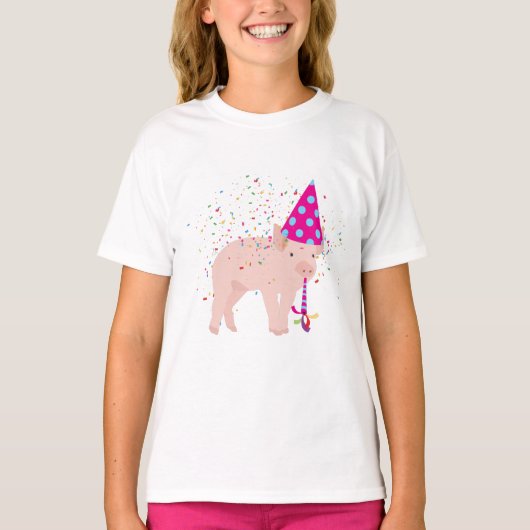 Varkenspartner - Dieren met een partij T-shirt (Voorkant)