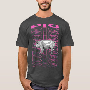 Varkenspastel esthetisch 4654 t-shirt