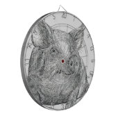 Varkenspiglet Dartbord (Voorkant Links)