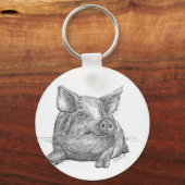 Varkenspiglet Sleutelhanger (Voorkant)