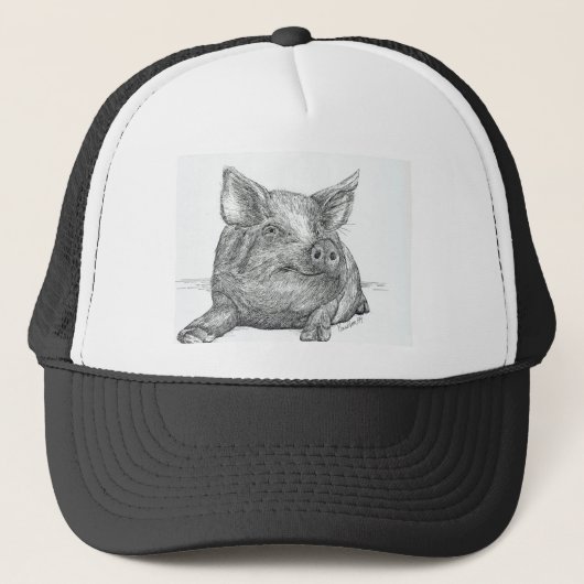 Varkenspiglet Trucker Pet (Voorkant)