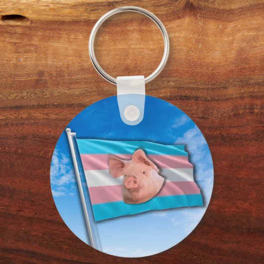 Varkenspriester Sleutelhanger (Achterkant)