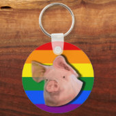 Varkenspriester Sleutelhanger (Voorkant)