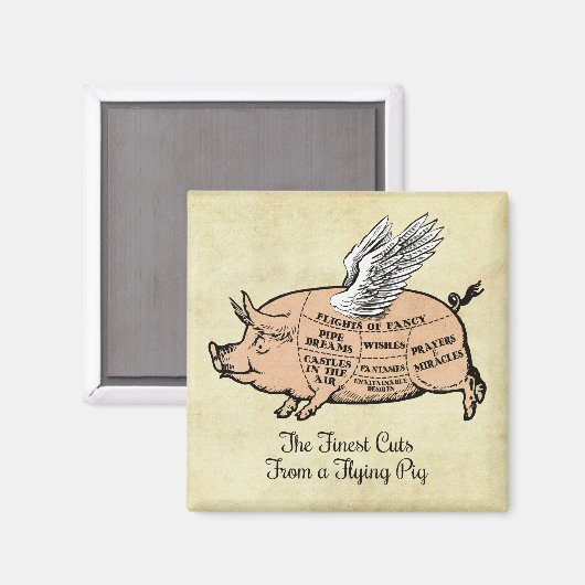 Varkensputten Magneet (Voorkant / Achterkant)