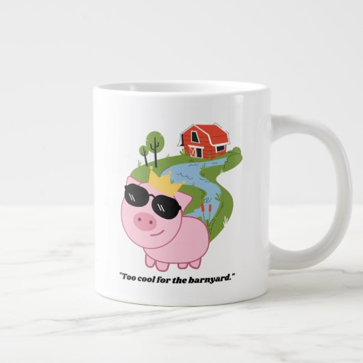 varkensquotum grote koffiekop (Rechts)