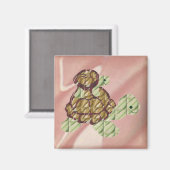 Varkensrug schildpadden magneet (Voorkant / Achterkant)