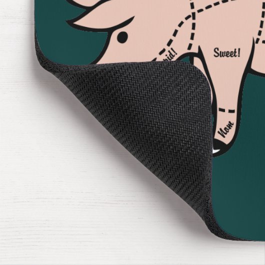 Varkenssnijden Muismat (Hoek)