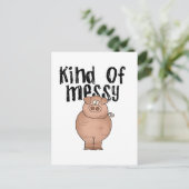 Varkenssoort van Messy TShirts en Gifts Briefkaart (Staand voorkant)