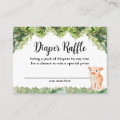 Varkensspier Boerderij Dierluiersrol Raffle Informatiekaartje (Voorkant)