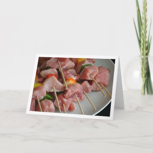 Varkensspiesjes Kaart (Voorkant)