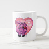 VarkensValentijnsdag Grote Koffiekop (Rechts)