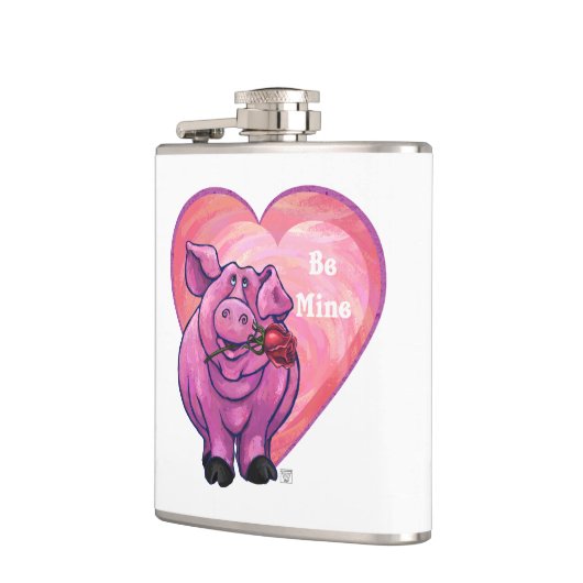 VarkensValentijnsdag Heupfles (Links)