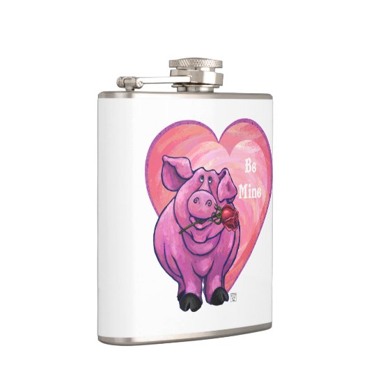 VarkensValentijnsdag Heupfles (Rechts)