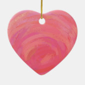 VarkensValentijnsdag Keramisch Ornament (Achterkant)