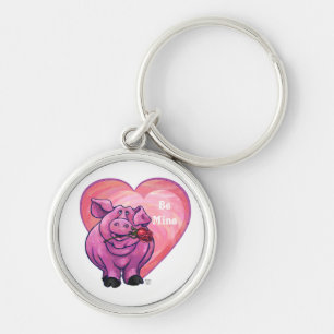 VarkensValentijnsdag Sleutelhanger