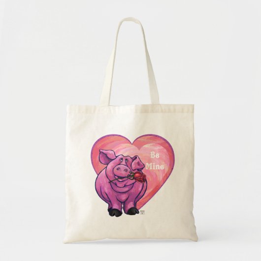 VarkensValentijnsdag Tote Bag (Voorkant)