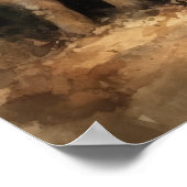 Varkensvarken Boerderij Animal Art Print Poster (Hoek)