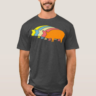 Varkensvarkens Boerderij Premium4762 T-shirt