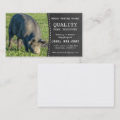 Varkensvarkens Boerderij Visitekaartje (Voorkant / Achterkant)