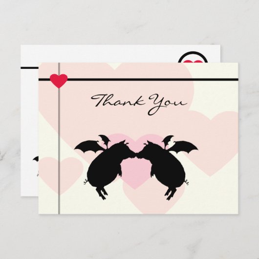 Varkensvarkens Briefkaart (Voorkant / Achterkant)