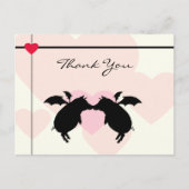 Varkensvarkens Briefkaart (Voorkant)