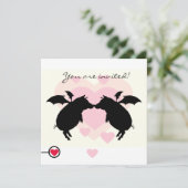 Varkensvarkens Kaart (Staand voorkant)