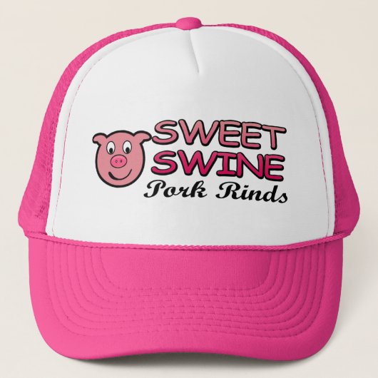 Varkensvarkens Rinds Trucker Hat Pet (Voorkant)