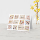 Varkensverjaardag Kaart (Gele Bloem)