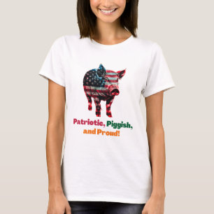 Varkensvlag Amerika T-shirt
