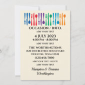 Varkensvlees Barbecue Kaart (Achterkant)