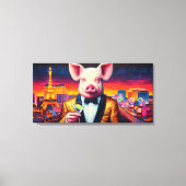 VARKENSVLEES NACHTLEVEN 7 CANVAS AFDRUK (Voorkant)