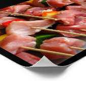 Varkensvlees Peper Spies Poster (Hoek)