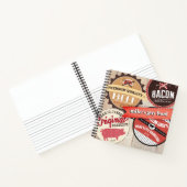 Varkensvlees spek vlees persoonlijk kookboek recep notitieboek (Binnen)