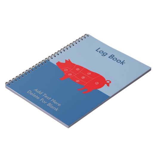 Varkensvleeskuikens Schuffelkaart Notitieboek (Linkerzijde)